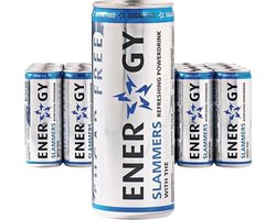 Tray Slammers Energy drink suikervrij - 24x 250ml — cadeau in Cadeau-ideeën