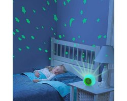 Digitale Kinderwekker met Licht en Projectie voor Jongens en Meisjes - Multifunctionele Nachtlamp met 7 Kleuren — cadeau in Spellen & Speelgoed