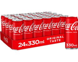 Coca-Cola - Regular – 24 x 330ml – Sleekcan Tray — cadeau in Mode & Accessoires