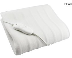 RFWR® Elektrische Thermo-matrasbeschermer met 2 Temperatuurniveaus voor Eenpersoonsbed of Tweepersoonsbed — cadeau in Cadeau-ideeën