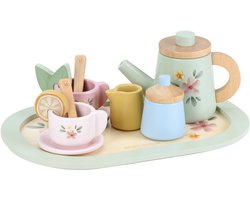 Little Dutch Theeservies – Hout — cadeau in Spellen & Speelgoed