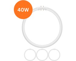 4x TL5 Ronde TL-buis 40W – 830 Warm Wit – 2GX13 (4-pins) Ø 30cm — cadeau in Cadeau-ideeën