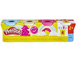 Play-Doh 4-pack Confetti-boetseerklei, verbeeldingsspeelgoed, knutselspeelgoed voor kinderen van 2+ — cadeau in Spellen & Speelgoed