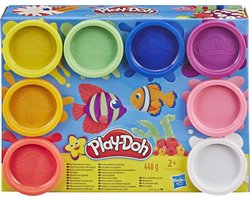 Play-Doh 8-pack verschillende kleuren assorti — cadeau in Cadeau-ideeën