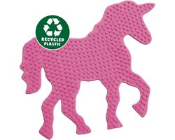 SES Green Beedz - Legbord unicorn - strijkkralen grondplaat - eenhoorn - gemaakt van gerecycled kunststof — cadeau in Cadeau-ideeën