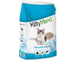 Kittyfriend Absorbent - Kattenbakvulling - 30 l — cadeau in Cadeau-ideeën