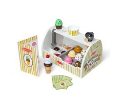 Melissa & Doug – Houten ijskraam speelset – Inclusief ijsschep — cadeau in Spellen & Speelgoed