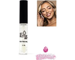 GetGlitterBaby® Huid Lijm Chunky Festival Glitters Huid Lijm / Gezicht en Lichaam Glitterlijm / Face and Body Jewels Glittergel Glitter Gel Glue Huidlijm met Kwast — cadeau in Hobby
