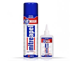 Mitreapel Secondelijm met Activator – 500 ml – 1 stuk – Superlijm – Sterke Secondelijm – Snelle en Betrouwbare Reparaties in Seconden - Twee-componentenlijm - Super Glue Instant Adhesive with Activator — cadeau in Cadeau-ideeën
