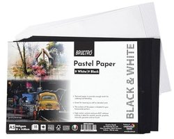 Pastelpapier A5 Set van 18 - 160 GSM, Ideaal voor Pastelkleuren, Kleurpotlood, Grafiet en Houtskool — cadeau in Hobby
