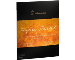 Hoogwaardig Ingres Pastel Papier Wit - Handgeschept - 100 g/m² - 30x40 cm - 20 Vellen — cadeau in Hobby