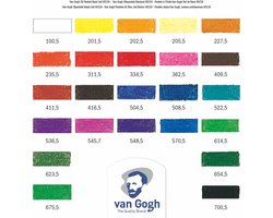 Van Gogh Basisset oliepastels met 24 kleuren — cadeau in Hobby