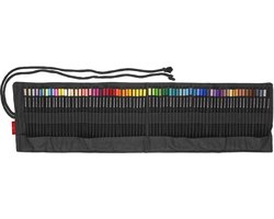 Faber-Castell kleurpotlood Black Edition - 72 stuks in roletui - zwart - FC-116418 — cadeau in Hobby