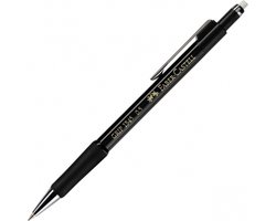 Faber-Castell vulpotlood - GRIP 1345 - 0,5mm - zwart metallic - FC-134599 — cadeau in Hobby