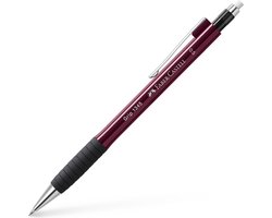 Faber-Castell vulpotlood - GRIP 1345 - lijnbreedte 0,5mm - rood metallic - FC-134521 — cadeau in Hobby