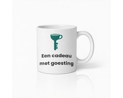Verrassende Mok 'Minder brol, meer mok' – Vintage Botanische Koffiebeker voor Natuurliefhebbers en Cadeauzoekers — cadeau in Cadeau-ideeën