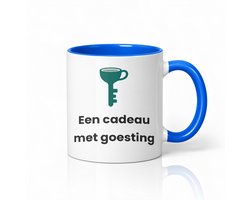 Verrassende Mok 'Minder brol, meer mok' – Vintage Botanische Koffiebeker voor Natuurliefhebbers en Cadeauzoekers — cadeau in Cadeau-ideeën