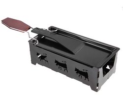Tyenaza Mini Raclette - Non-Stick Kaas Smelter Grill met Houten Handvat — cadeau in Kookcadeaus