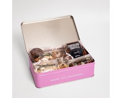 Zuivelhoeve Blik vol verwennerij Borrelpakket cadeau - Borrelbox voor thuis - Snackpakket - Cadeaupakketten eten & drinken - Alles voor de Borrelplank - Altijd vers - Proef & Geniet — cadeau in Eten & Drinken