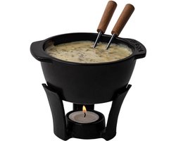 Fondue Set Mini voor Kaas en Sauzen - 300ml - Afwasmachinebestendige Fondue Pot — cadeau in Kookcadeaus