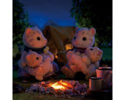 Sylvanian Families Sneeuwluipaard Familie - 4 fluweelzachte figuren - 5814 — cadeau in Spellen & Speelgoed