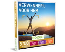 Bongo Bon - Verwennerij voor Hem Cadeaubon - Cadeaukaart cadeau voor man of vrouw | 5700 belevenissen: culinair, sportief, relax en meer — cadeau in Boeken