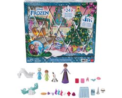 Disney Frozen Adventskalender - Met 24 dagen verrassingen - Waaronder kleine poppen van de jonge Anna en Elsa — cadeau in Spellen & Speelgoed