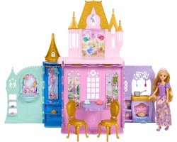 Disney Prinses Close %26 Carry Kasteel Rapunzel Modepop - met 5 speelgebieden — cadeau in Spellen & Speelgoed