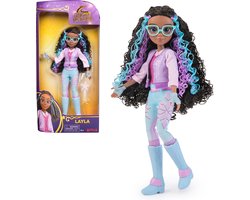 Unicorn Academy - Pop Layla van 24 cm met highlights in het haar - 5 modeaccessoires - Eenhoornspeelgoed — cadeau in Spellen & Speelgoed