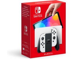 Nintendo Switch OLED - Wit — cadeau in Games, Films & Muziek