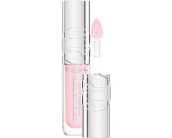 L'Oréal Paris Plump Ambition 101 Cristal Clear Lipgloss - Lipolie met Hyaluronzuur - Voor vollere en glanzende lippen - Roze - 5,4 gr — cadeau in Verzorging