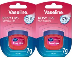 Vaseline Lip Therapy 7G Rosy I Voedende Lippenbalsem voor optimale hydratatie I Dubbel Pakket 2 x 7g — cadeau in Cadeau-ideeën