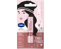 Vaseline x Emily in Paris Nude Nouveau | Moisturizing Lip Balm Stick | Limited Edition | — cadeau in Verzorging
