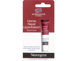 Neutrogena Intense repair balsam, intensief hydraterende balsem voor beschadigde, uitgedroogde & geïrriteerde lippen en neusvleugels, 15 ml — cadeau in Cadeau-ideeën
