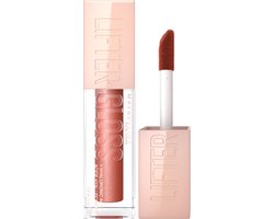 Maybelline New York - Lifter Gloss Lipgloss - 9 Topaz - Roze - Glanzende Lipgloss - Lippen met een glossy, vollere look - 5,4ml — cadeau in Verzorging