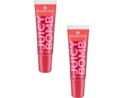2x Essence Juicy Bomb Shiny Lipgloss 104 Poppin' Pomegranate | 2-pack — cadeau in Cadeau-ideeën