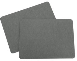 Set van 2 Vilten Placemats 35x45 cm - Afwasbaar Tafeldecoratie — cadeau in Wonen & Interieur
