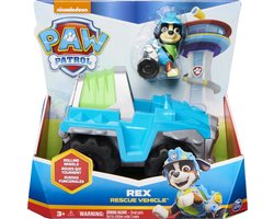 PAW Patrol - Rex's Dinosaur-voertuig - speelgoedauto met speelfiguur — cadeau in Spellen & Speelgoed