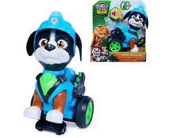 PAW Patrol - De Dino Film - Rippin Rescue Rex, terugtrek-actiefiguur van 20,3 cm met geluid en geactiveerde stunts — cadeau in Spellen & Speelgoed
