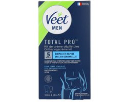 Veet - Men - Ontharingskit voor Intieme Delen - Ontharingscrème en Aftercare - 100 ml + 50 ml — cadeau in Cadeau-ideeën
