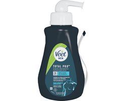Veet Men - Total Pro - Ontharingscreme - Gevoelige Huid - Torso en Lichaam - 400ml — cadeau in Cadeau-ideeën