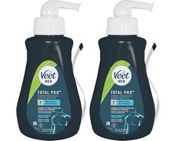 Veet - Men - Ontharingscreme Gevoelige for Men 400ML - 2 Stuks - Voordeelverpakking — cadeau in Cadeau-ideeën