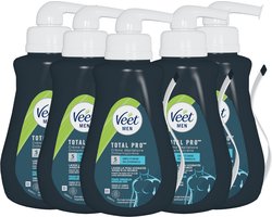 Veet - Men - Ontharingscreme Gevoelige for Men 400ML - 5 Stuks - Voordeelverpakking — cadeau in Cadeau-ideeën