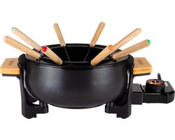 Tristar Fondueset Elektrisch FO-1108 - 1000W - 1,5L voor 8 personen - Incl 8 fonduevorkjes — cadeau in Kookcadeaus