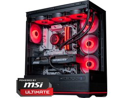 FlowUp x Powered By MSI - De Joyride Gaming PC - Skate - AMD Ryzen 7 7800X3D - NVIDIA RTX 5070 Ti 16GB - 32 GB DDR5 RAM - 2TB - Waterkoeling — cadeau in Mode & Accessoires