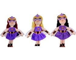 K3 Superhelden Knuffels Voordeelset 3 stuks — cadeau in Spellen & Speelgoed