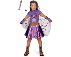 K3 jurkje Superhelden, nieuw verkleedjurk, superheld jurk - maat 6-8 jaar + regenboog armband — cadeau in Spellen & Speelgoed