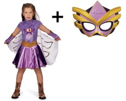 K3 Superhelden Verkleedjurk en masker maat 9-11 jaar — cadeau in Spellen & Speelgoed