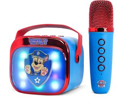 Paw Patrol - karaoke set voor kinderen - draadloze microfoon en speaker - met lichteffecten en stemeffecten — cadeau in Spellen & Speelgoed