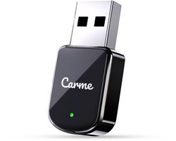 CarMe Mini 2-in-1 CarPlay Dongle V3 - CarPlay Adapter - Draadloos CarPlay & Android Auto - USB-A & USB-C - Android Auto Dongle - Apple Carplay - Zwart — cadeau in Gadgets
